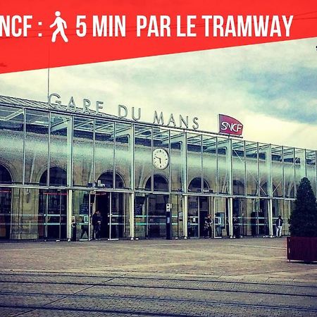 Tramway 9 Jaures Cosy Proche Gare Apartment Льо Ман Екстериор снимка